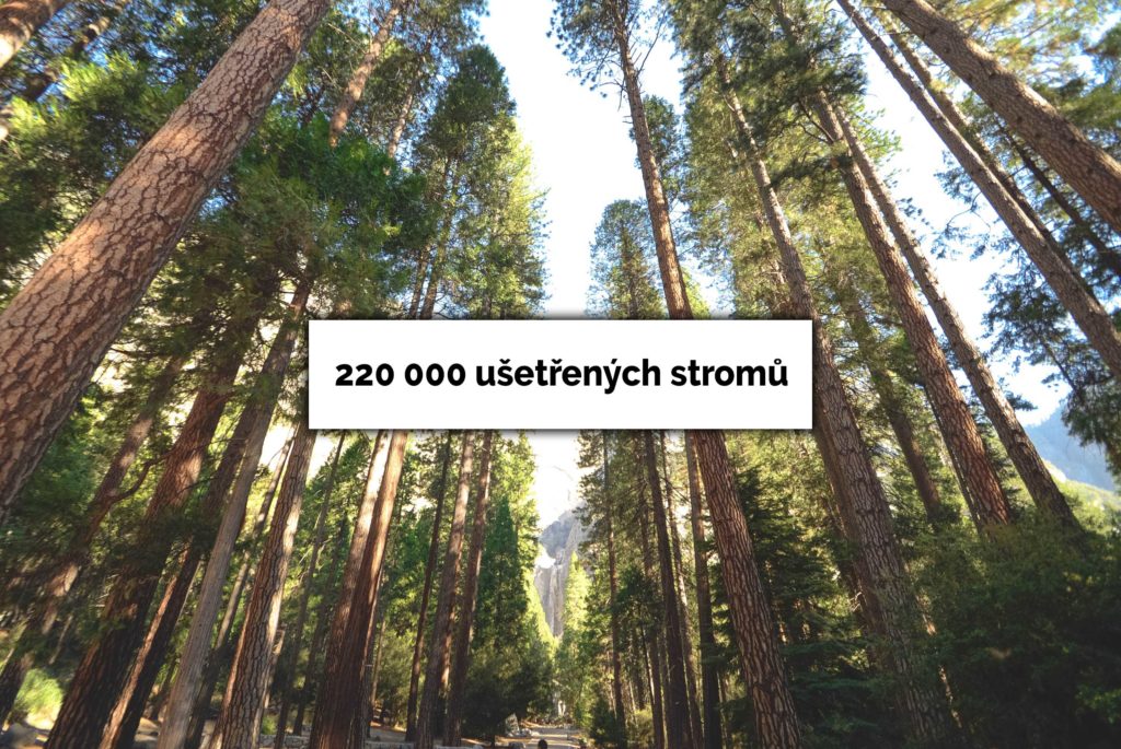 V roce 2016 se v Praze díky třídění papíru ušetřilo 220 tisíc stromů