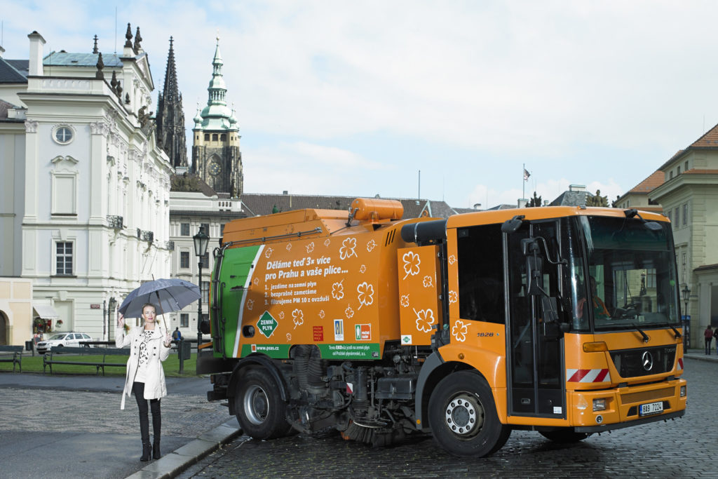 Praze od smogu pomáhají vozidla na alternativní pohon