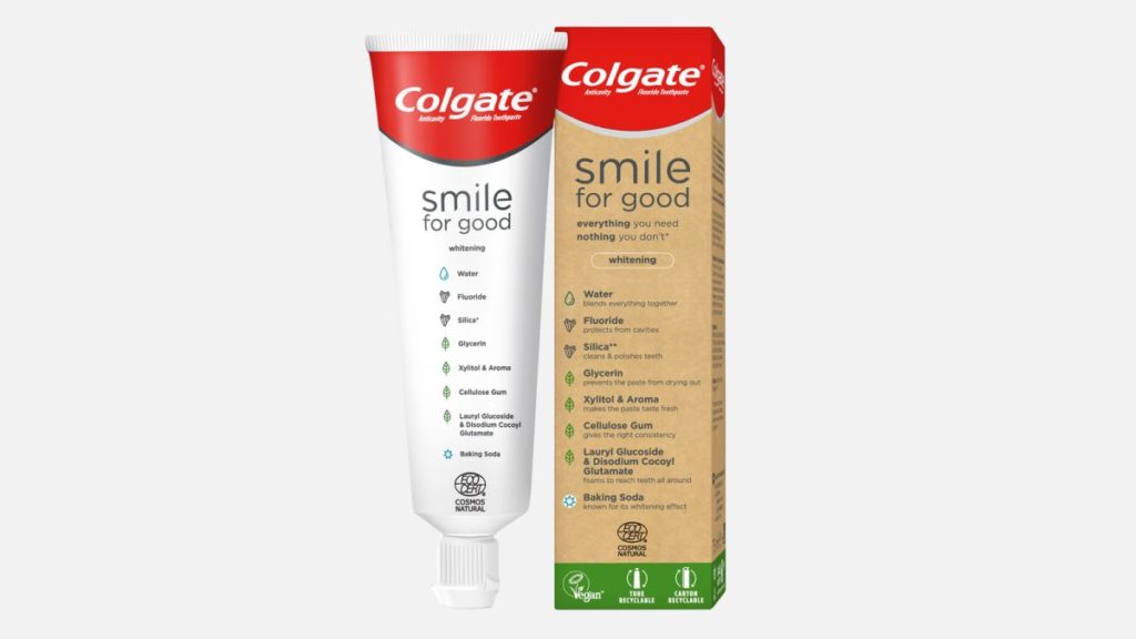 Colgate představil první pastu s recyklovatelným obalem