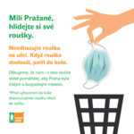 Hlídejte si své roušky, prosíme v nové kampani