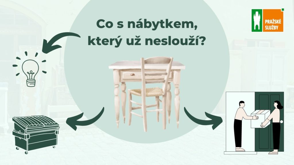 Stěhování, rekonstrukce? Co s nábytkem, který vám už neslouží?