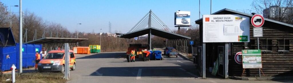 Sběrné dvory hl. m. Prahy v roce 2025 – rekordní návštěvnost i množství odpadu